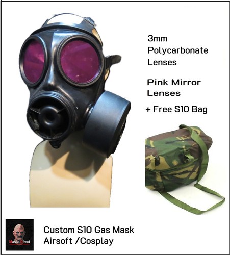 S10 gas mask single filter - s10,