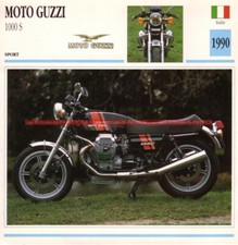 MOTO GUZZI 1000 S 1990 : Fiche
