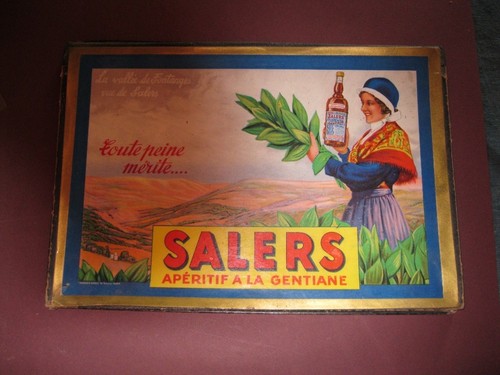 Ancien carton publicitaire