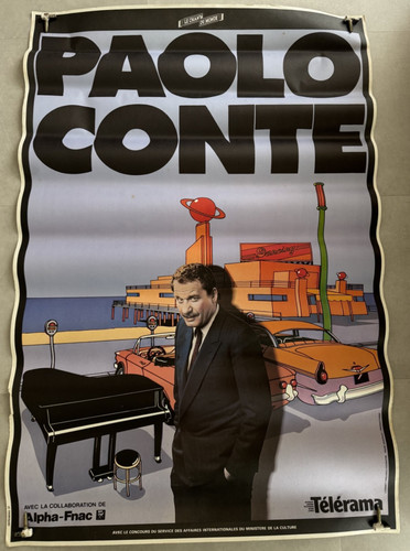 Affiche originale concert - affiche,