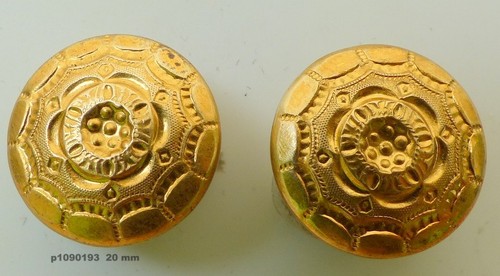 Bouton doré anciens - doré,