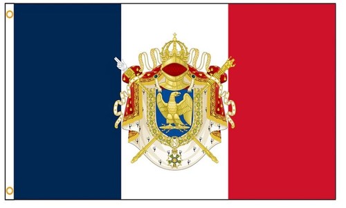 Drapeau france napoleon - france, aigle