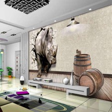 Un vieux des betsileo 3D Plein