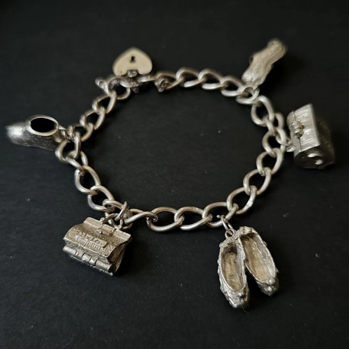 Bracelet breloques argent 925 - bracelet,