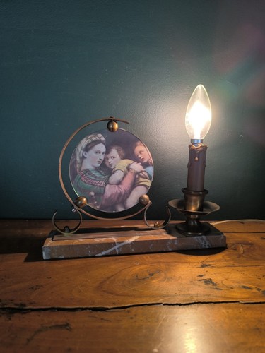 Magnifique lampe art déco - lampe,