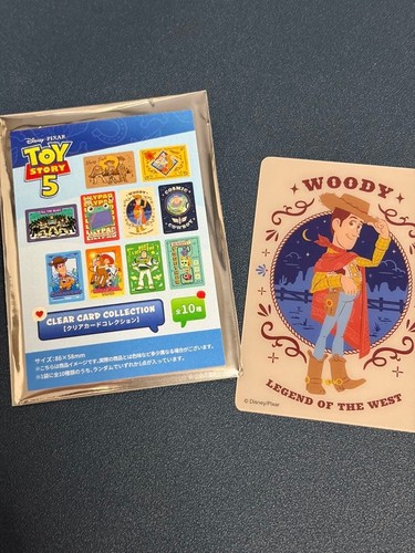 Toy story clear card - toy,