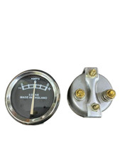 Réplique Lucas Ammètre 8 AMP S'adapte À BSA Triumph Norton AJS Matchless