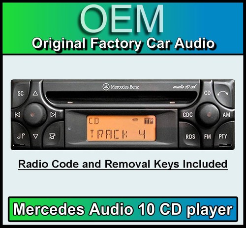 Lecteur audio mercedes - cd,