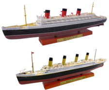 Lot de 2 paquebots QUEEN MARY