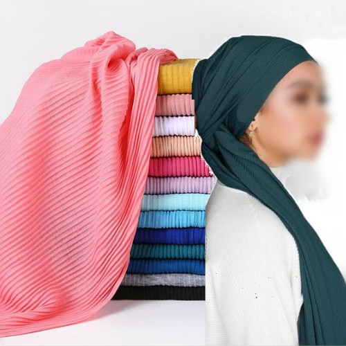 Femmes plissé hijab foulard - femmes,