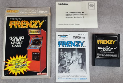 Stern frenzy colecovision - stern's, &