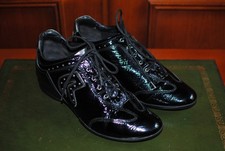 Sneakers, femme, Geox cuir