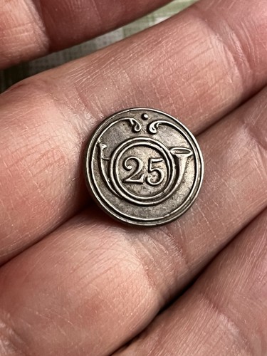 Bouton officier 25e - d’officier,