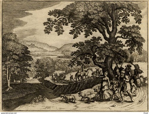 Lot sépare abraham - lot, d'abraham