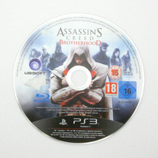JEU PS3 ASSASSINS CREED BROTHERHOOD UBISOFT LOOSE DISQUE ONLY FRA RARE TESTE OK