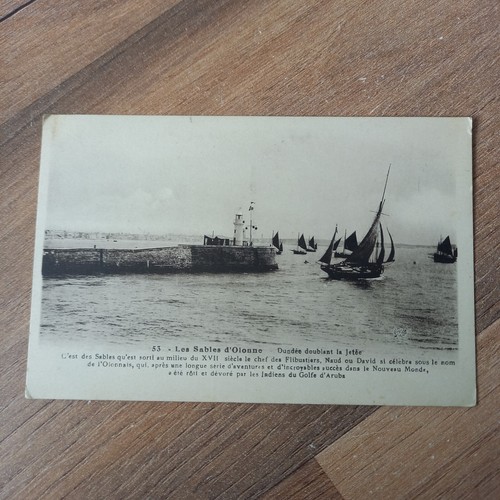 Carte postale les sables - carte,