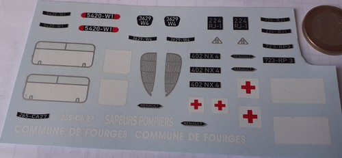 Decalcomanie decals sapeurs - ,