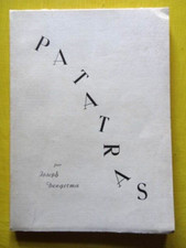 Joseph Dengerma Patatras poésie envoi de l'auteur imprimé à Foix