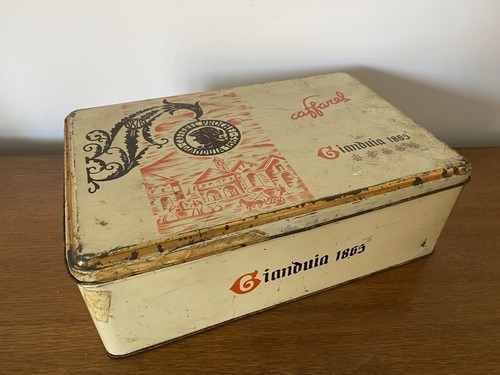 Ancienne boite publicitaire - ancienne,