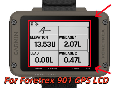 Lcd for garmin foretrex 901 - lcd,