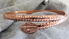 Bracelet massif en cuivre