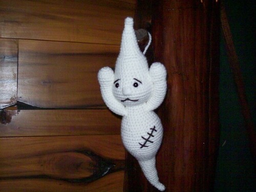 Crochet ghost doll - 15, in