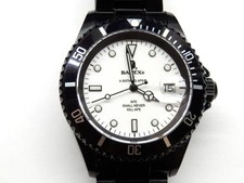 Montre automatique A Bathing Ape Bapex T001 Sal Marina blanche noire JP