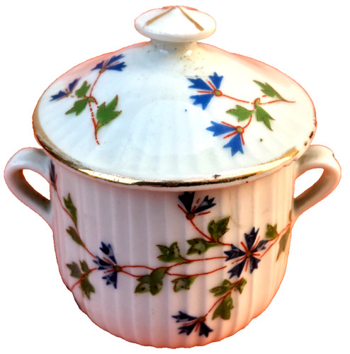 Ancien pot crème - ancien, à