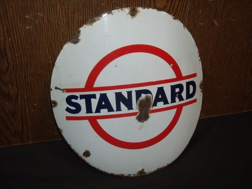 Rare plaque emaillee standard - rare,