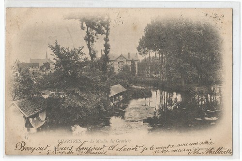 Chartres le moulin des - le,