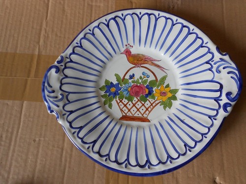 Belle assiette faïencerie - belle,