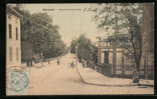 Cpa mirecourt avenue jeanne - mirecourt,,