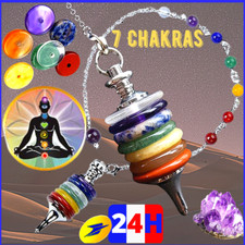 PENDULE 7 Pierres Veritables