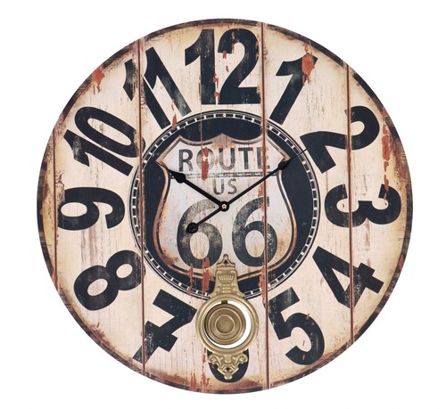 Horloge murale ronde - murale, pendule