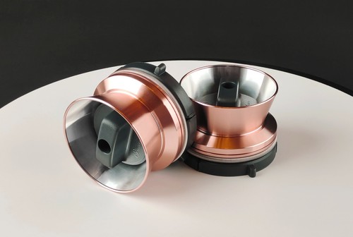 Pair champagne gold nab - 1,