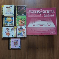 Console Sega Saturn Blanche