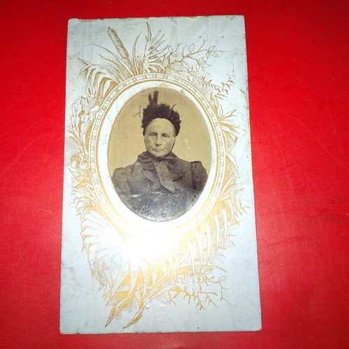 Cdv photo ferrotype portrait - photo,