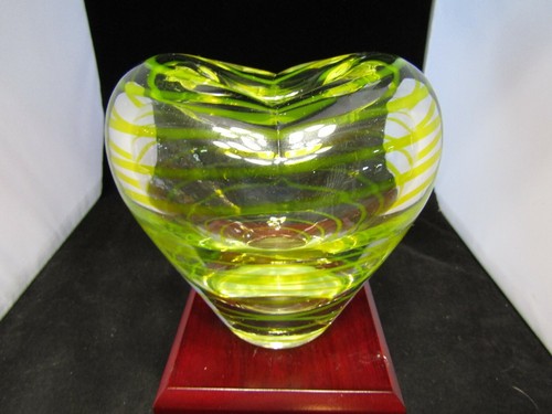 Vintage mid century art glass - mid-century, glass-