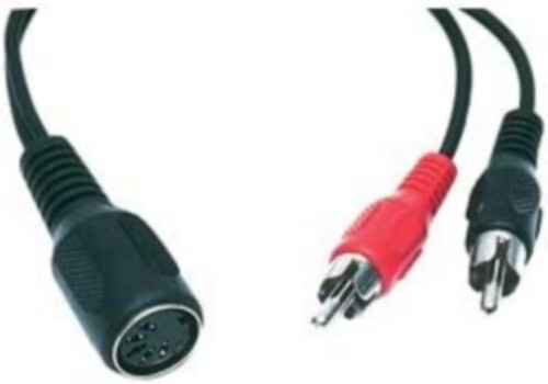 Cable din broches femelle - cable,