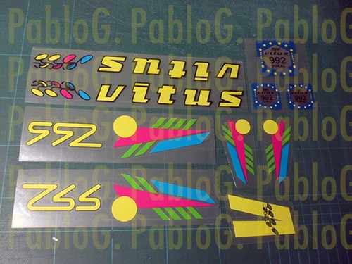 Kit autocollants vinyle - d'autocollants,