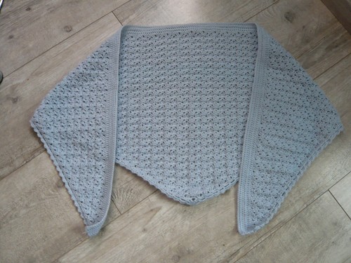 Chale crochet laine - en,