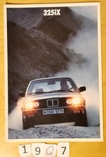 BMW E30 325iX Prospectus Allemand 22 pages 01/1987