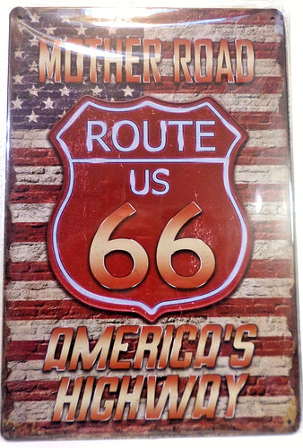 Plaque metal vintage 20x30 - plaque,