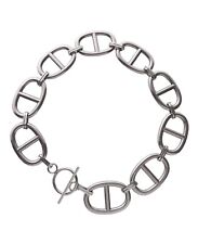 Collier chaîne d'ancre acier