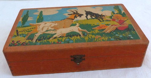 Jeu ancien boite - ancien, :