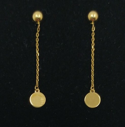 Boucles oreilles 18k 750 - d'oreilles,