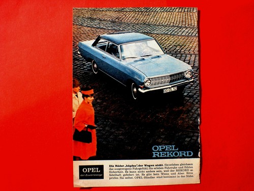 Publicité 1964 dans - , magazine