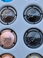 SERIE DE 4 CAPSULES DE CHAMPAGNE CAZALS. RÉFÉRENCE 1,4,2,4A