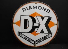 Ancienne plaque émaillée D-X