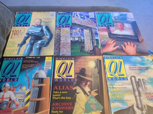 Sinclair magazine job lot - ql,